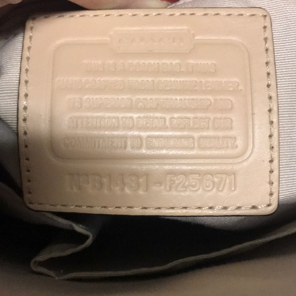 Coach Beige Crossbody - Picture 5 of 5